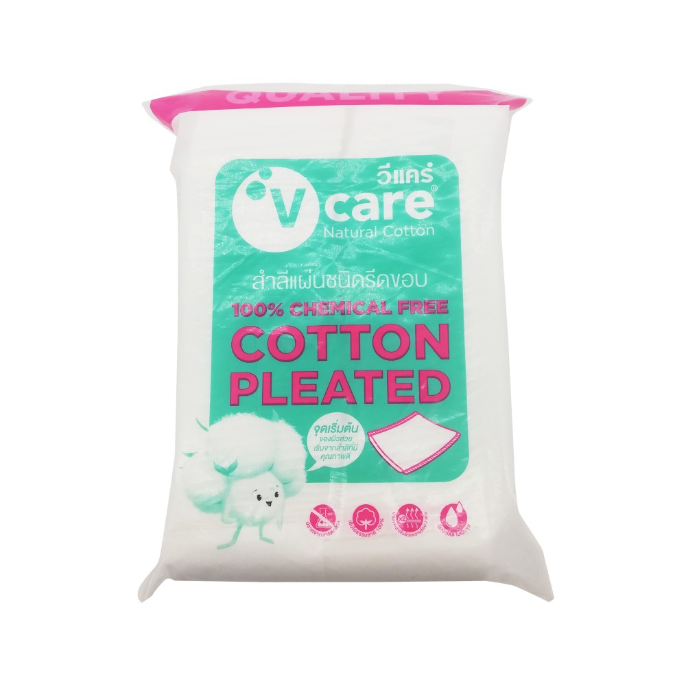 V.Care Facial Cotton Pleated 100g