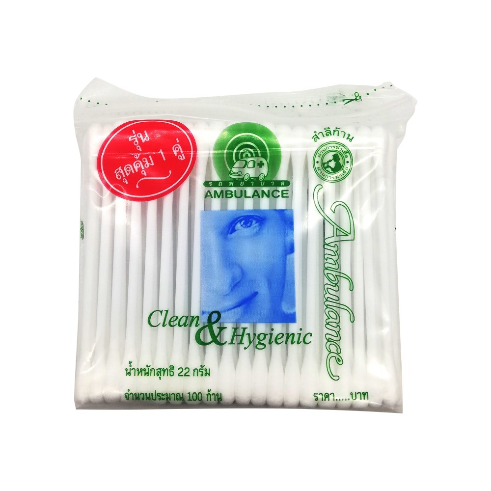 Ambulance Cotton Buds 2pkt x 100's