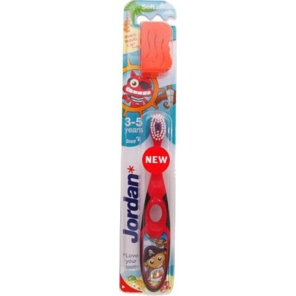 Jordan Baby Toothbrush Step 2 for 3-5 Years very Soft and Gentle for gum