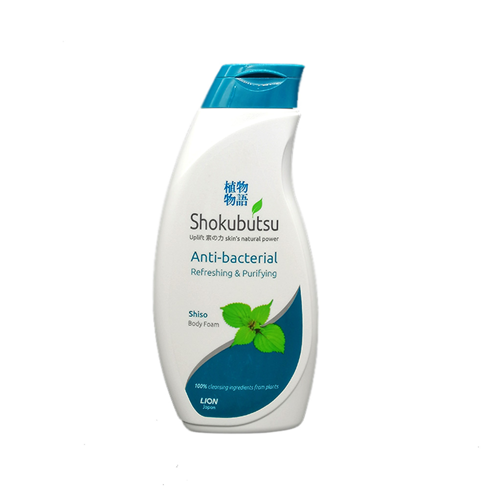 Shokubutsu Body Foam Anti-Bacterial Refreshing & Purifying 200ml