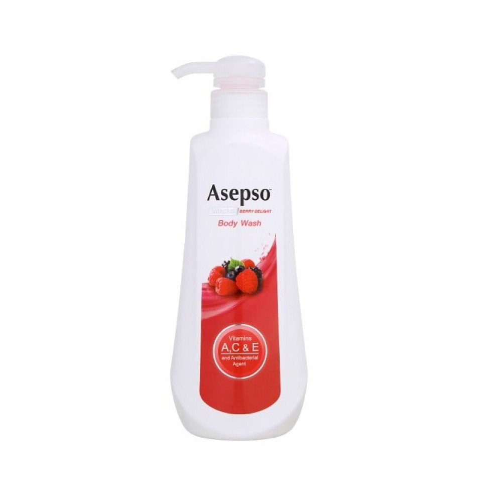 Asepso Vita Plus Shower Cream Berry Delight 500ml