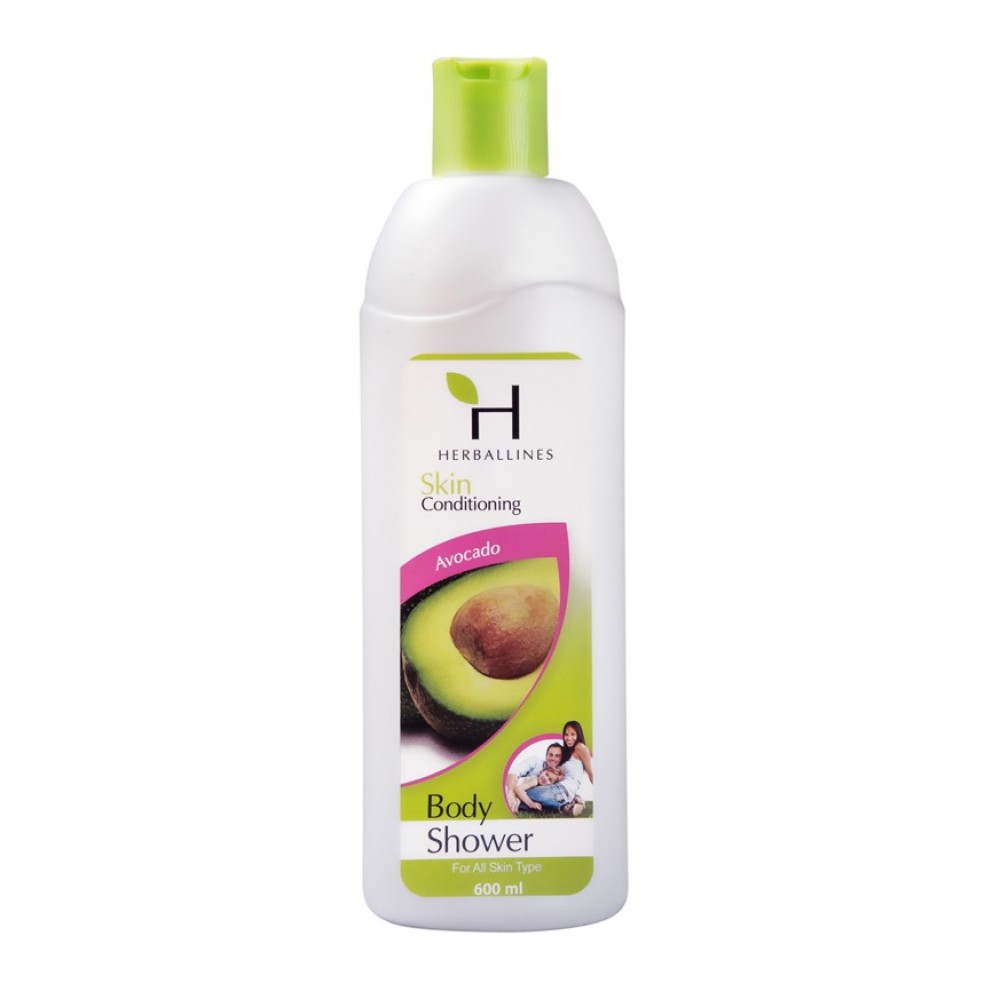 Herballines Avocado Body Shower 600ml