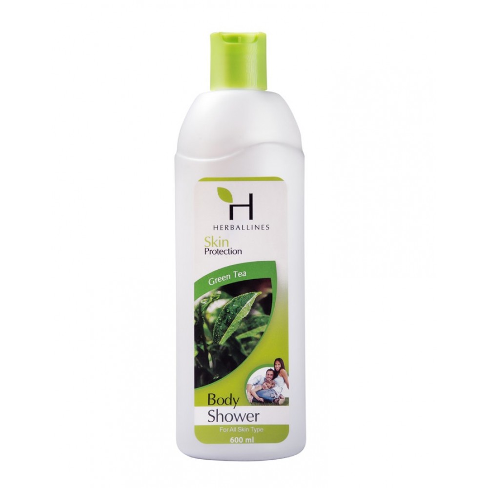 Herballines Green Tea Body Shower 600ml