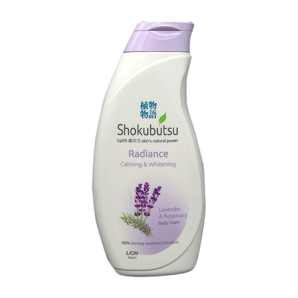 Shokubutsu Body Foam Radiance Calming & Whitening 200ml