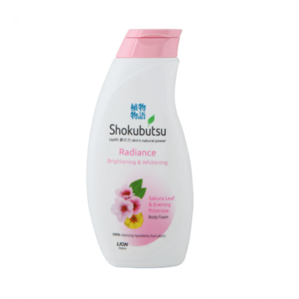 Shokubutsu Radiance Brightening & Whitening Body Foam 200ml