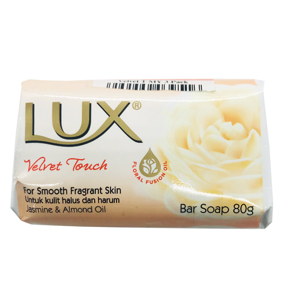Lux Bar Soap Velvet Touch 80g
