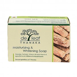 Deleaf Thanaka Bar Moisturizing & Whitening Soap 100g