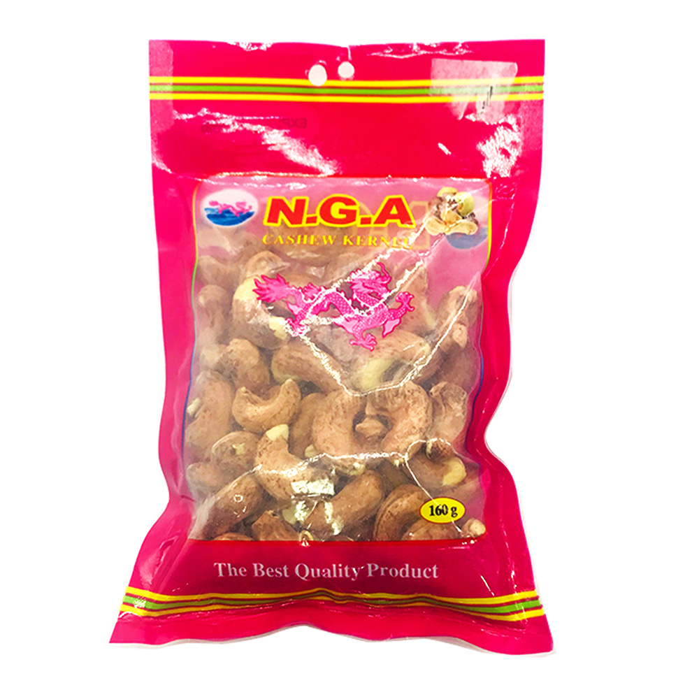 N.G.A Salted Cashew Nuts 160g 