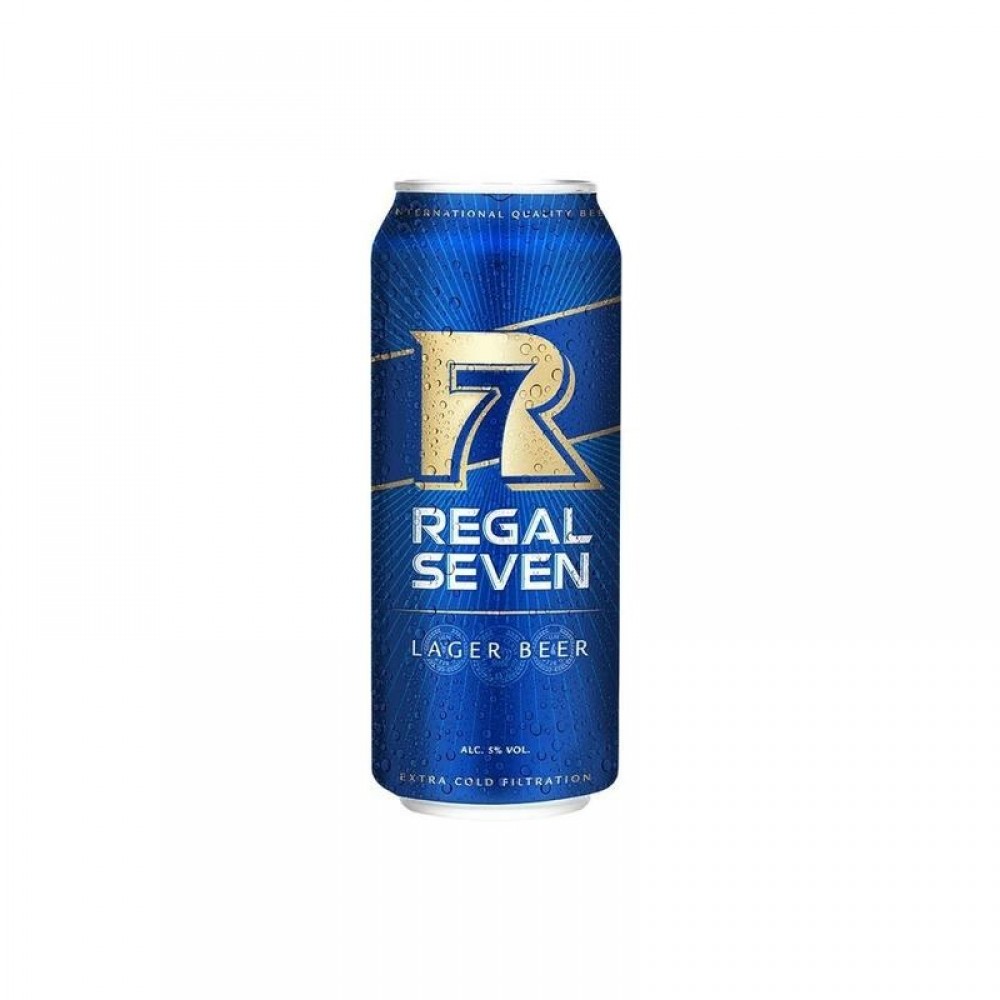Regal Seven Lager Beer 500ml