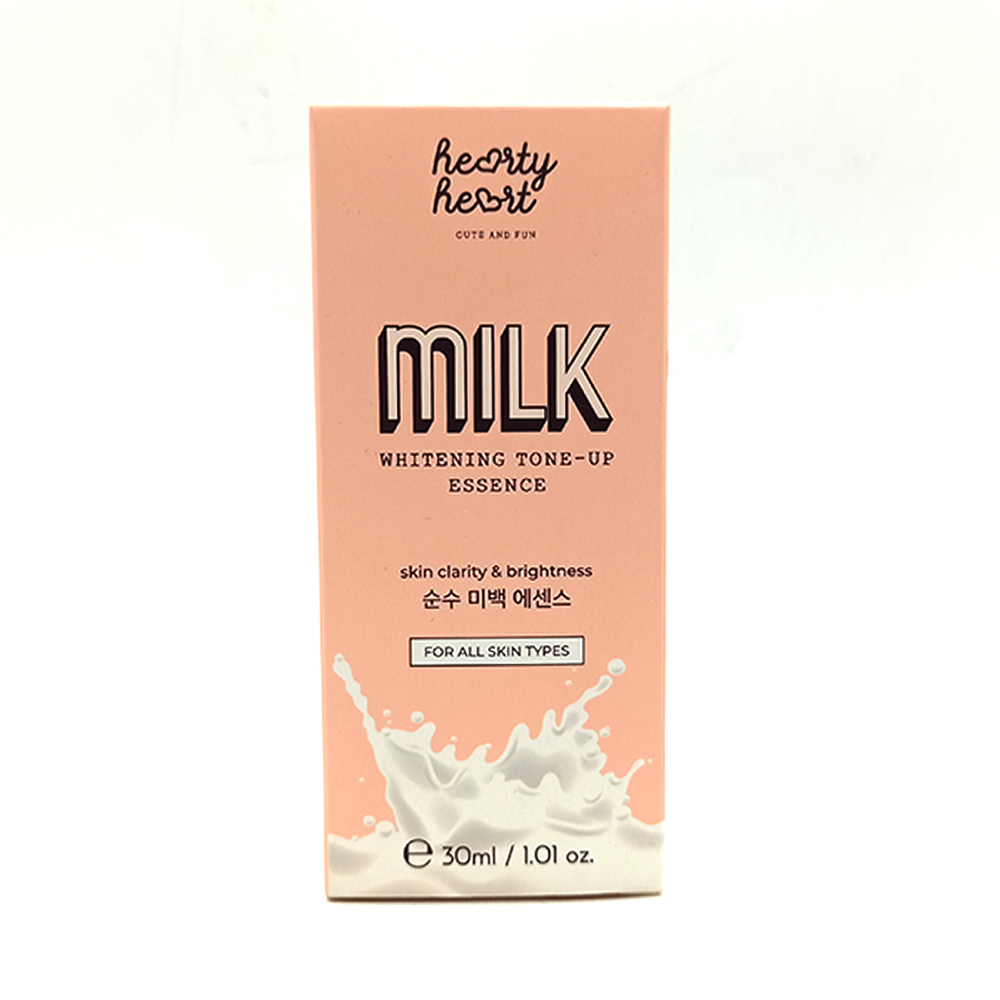 Hearty Heart Milk Whitening Tone-Up Essence 30g