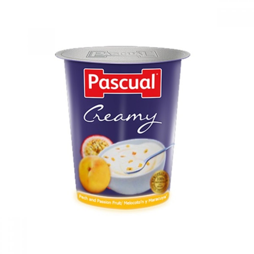 Pascual Creamy Peach and Passion Fruit (125 g)