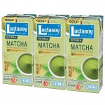 Lactasoy Gold Series Matcha Gree Tea Soymilk UHT 180ml(While Stocks Las!)