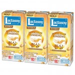 Lactasoy Gold Series Hi Calcium Plus Ginseng Extract Soy Milk UHT 180ml. Pack 3(While Stocks Las!)