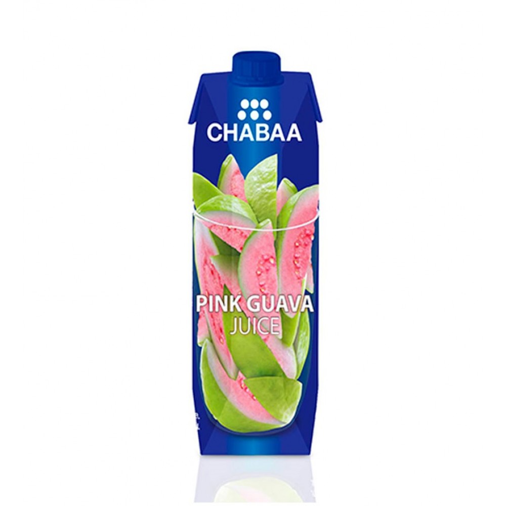 Chabaa 100% Pink Guava juice 1ltr