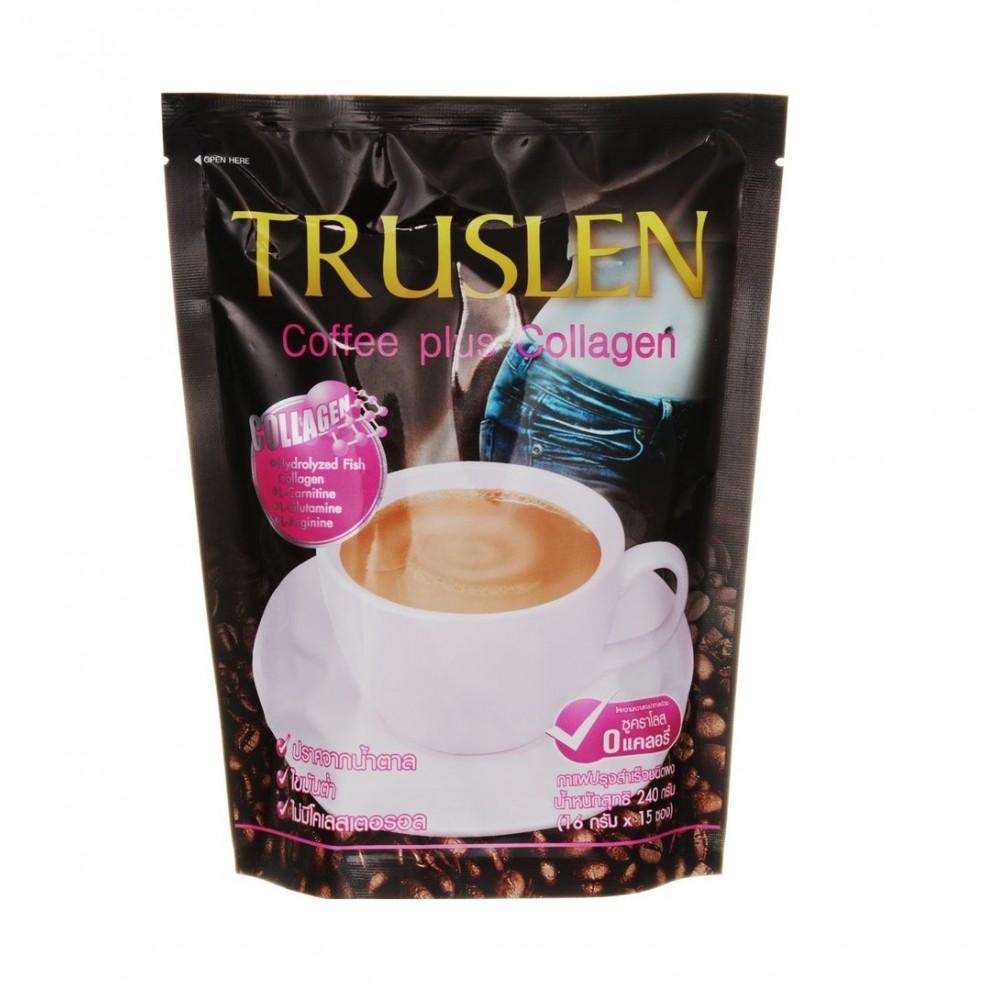 Truslen Instant Slimming Coffee Plus Collagen Weight Loss 15's 