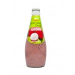 Uglobe Basil Seed Drink Lychee 300 ml