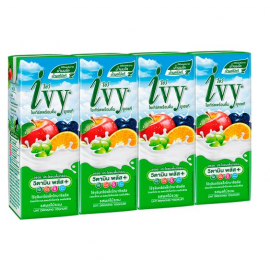 Ivy UHT Yogurt Mixed Fruits Flavour 180ml