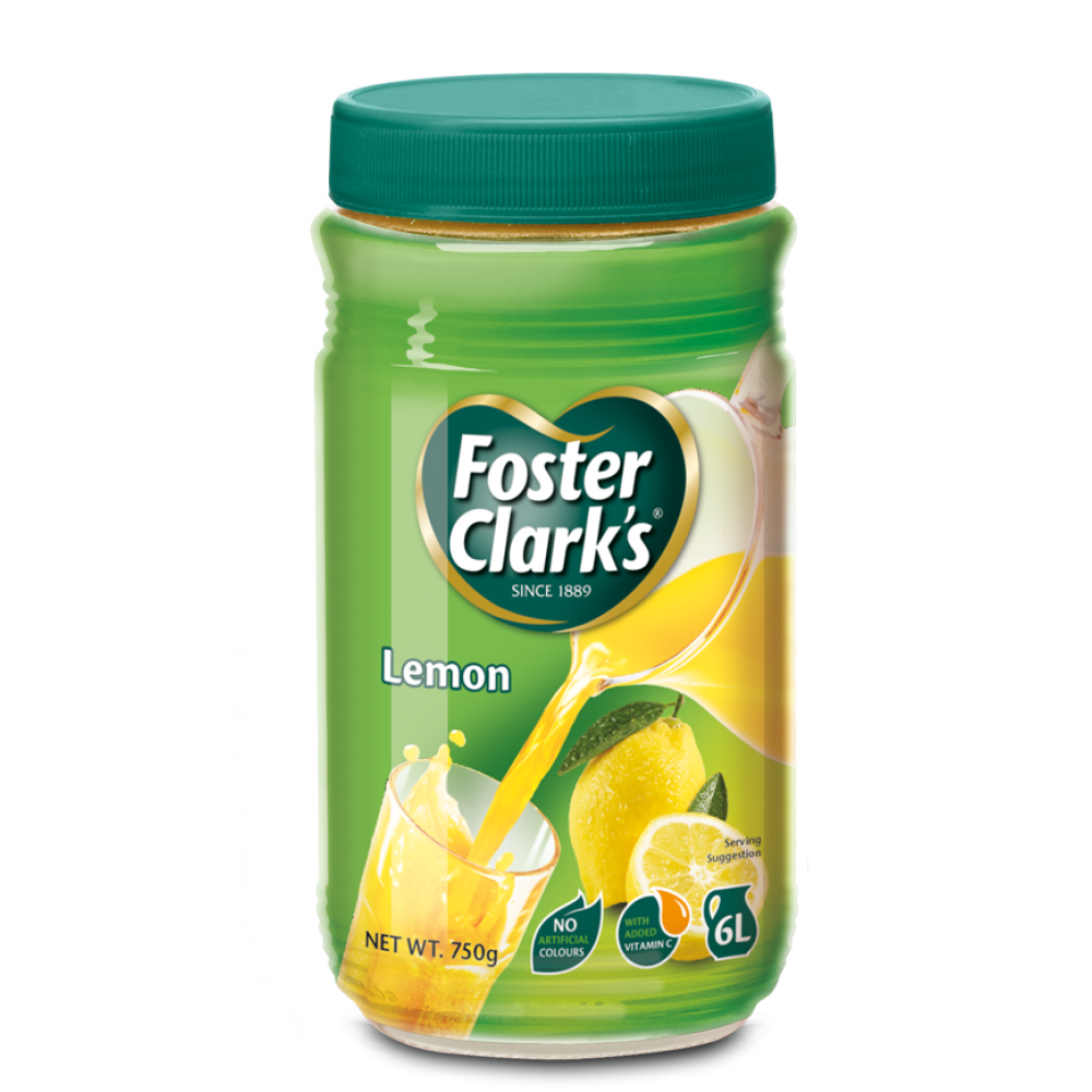 Foster Clark's Lemon Flavoured Powder Drink 750g