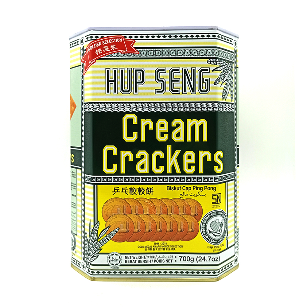 Hup Seng Cream Creackers Tin 700g