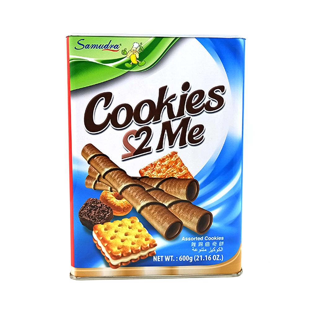 Samudra Cookies & Me Assorted Cookies Tin 600g