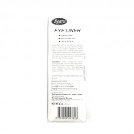 Doaru White Eyeliner Super Dry Waterproof 5ml (Deep Black)