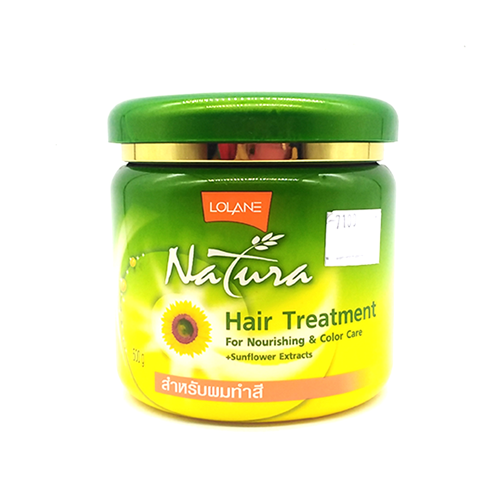 Lolane Natura Hair Treatment For Nourishing & Color Care + Sunflower Extracts 500g