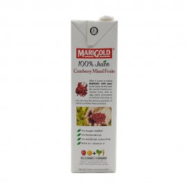 Marigold 100% Juice Cranberry Mixed Fruits 1Ltr