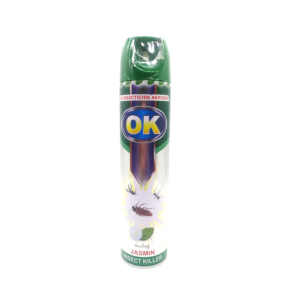 Ok Insecticide Aerosol Insect Killer Spray With Lemon 600ml