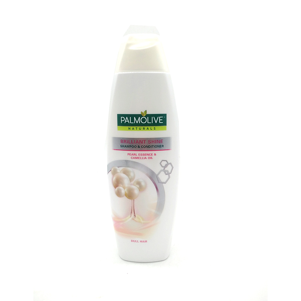 Palmolive Brilliant Shine Shampoo & ConditionerPeral Essence & Camellia Oil 180ml