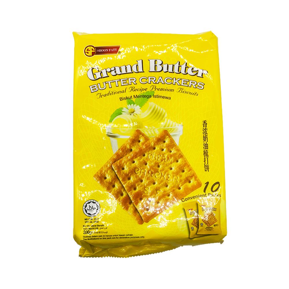 Shoon Fatt Grand Butter Crackers 10's 200g
