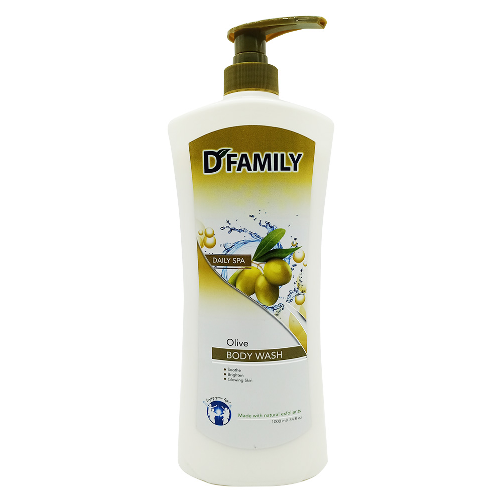 D Family Body Wash Olive 1000ml