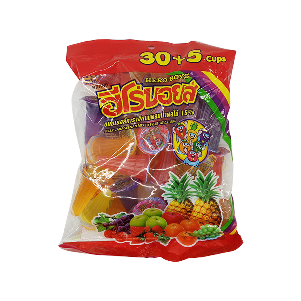 Hero Boy Fruity Jelly 35's 700g