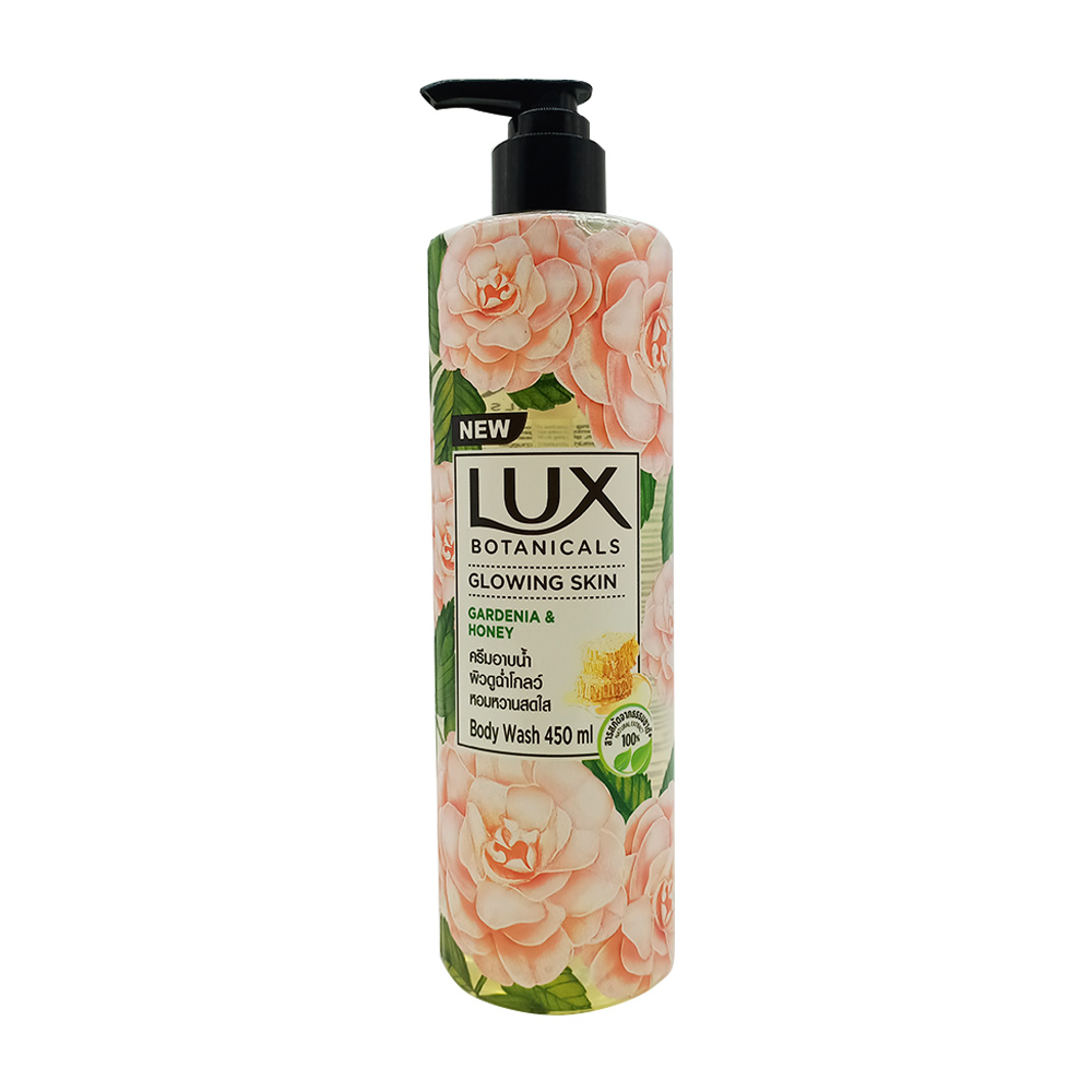 Lux Botanicals Body Wash Glowing Skin Gardenia & Honey 450ml