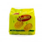 Happy Krakker Lemon Flavoured Cream Crackers Sandwich 12's 204g