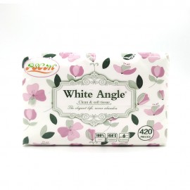 PSCM White Angle Clean & Soft Facial Tissue 420's WA-2162