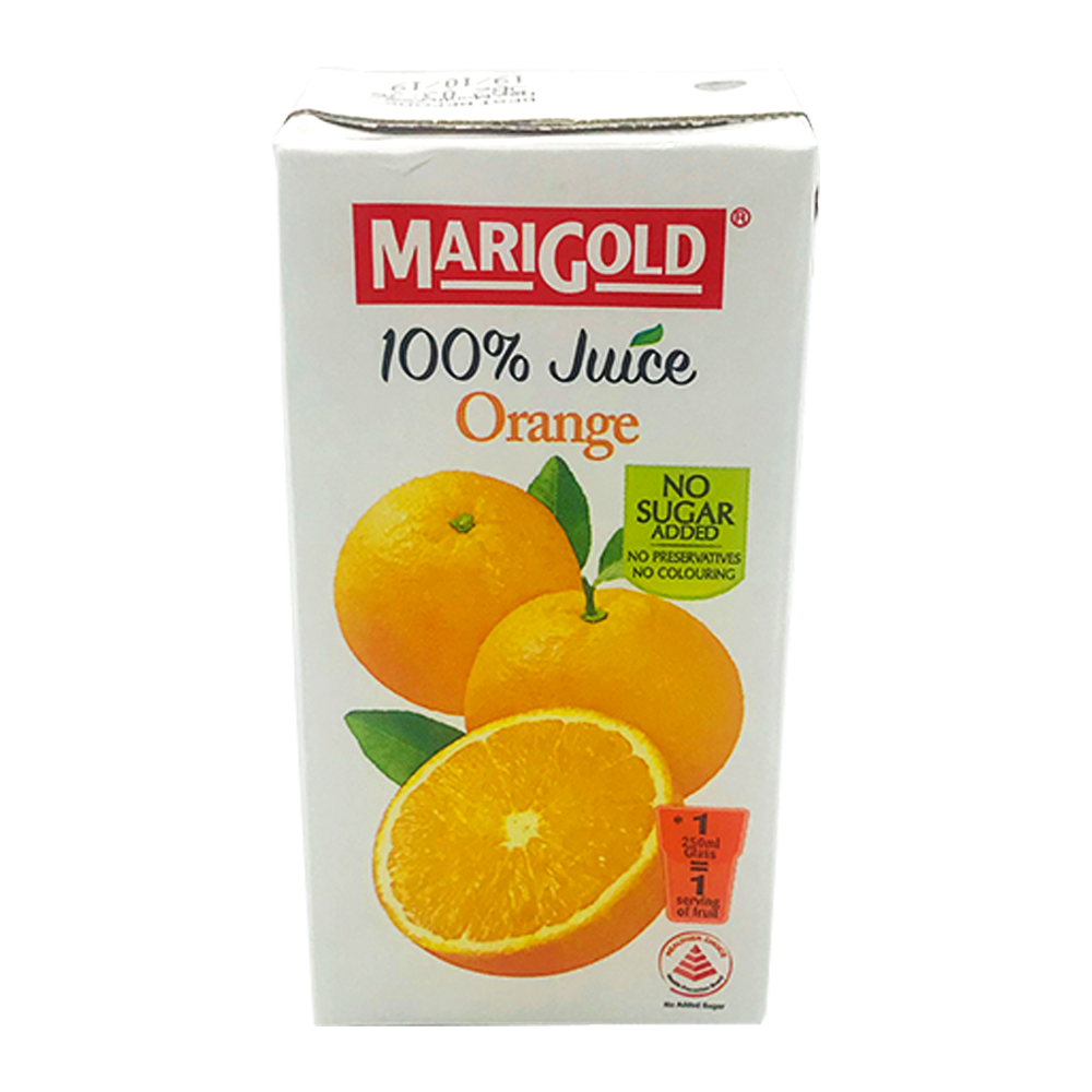 Marigold 100% Juice Orange 200ml