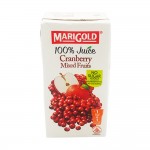 Marigold 100% Juice Cranberry Mixed Fruits 200ml