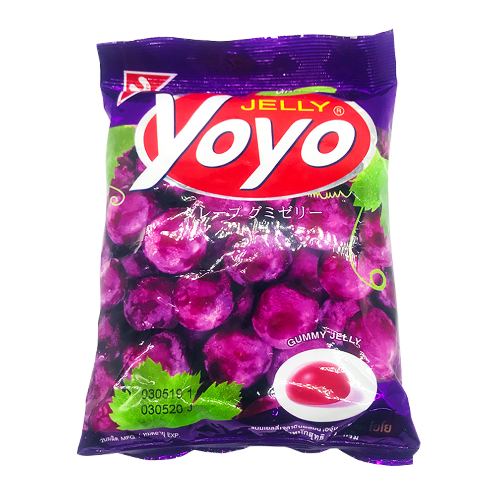 Yo Yo Gummy Jelly Grape 80g