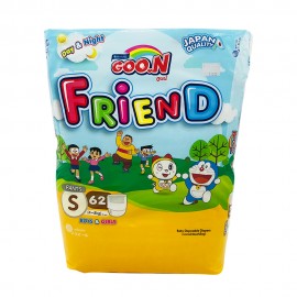 Goon Friend Baby Diaper Pants 62's Size-S (Boys & Girls)