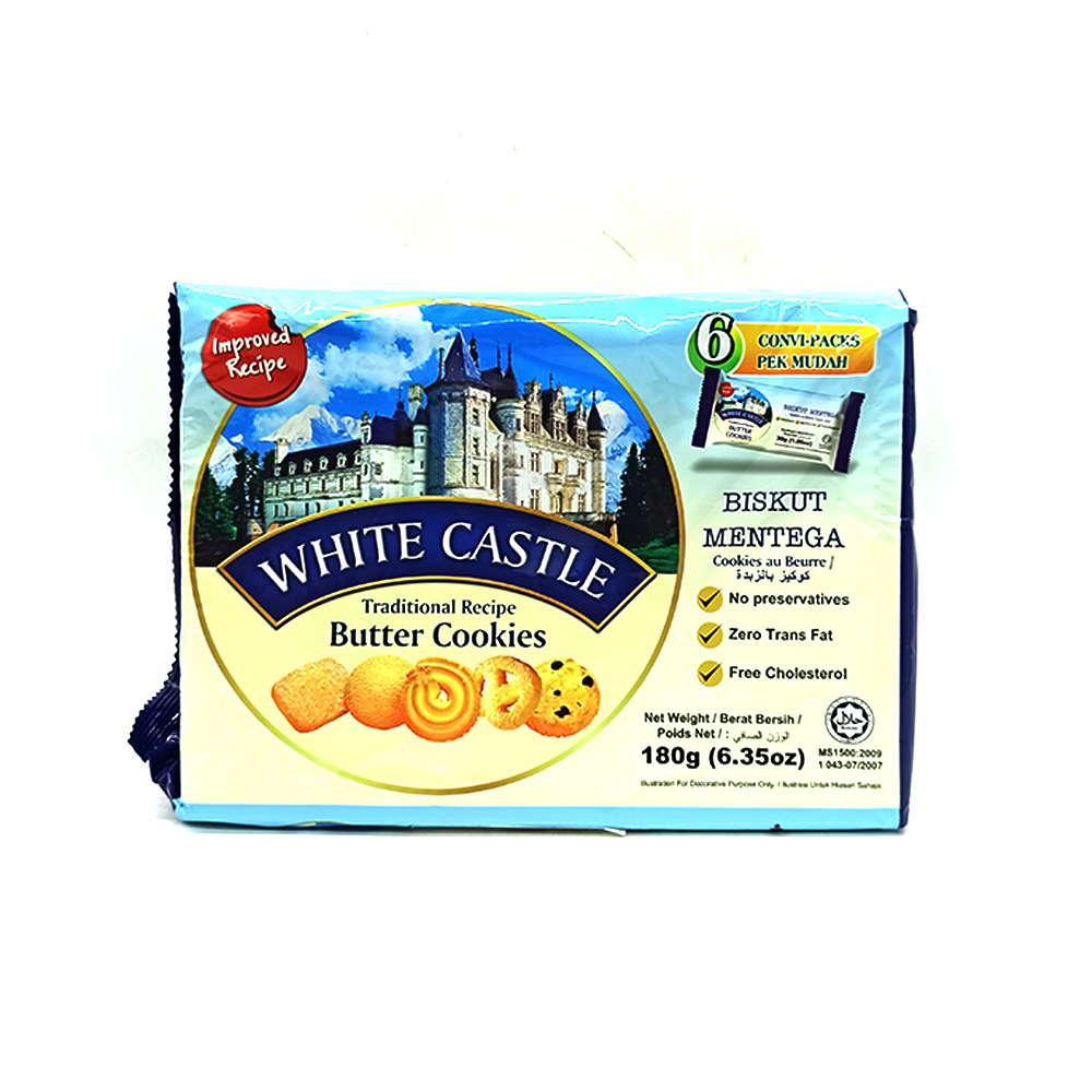 White Caslte Butter Cookies 180g