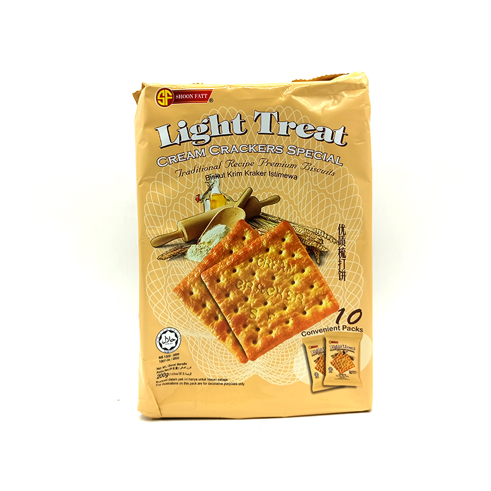Light Treat Cream Crackers Special 10's 200g