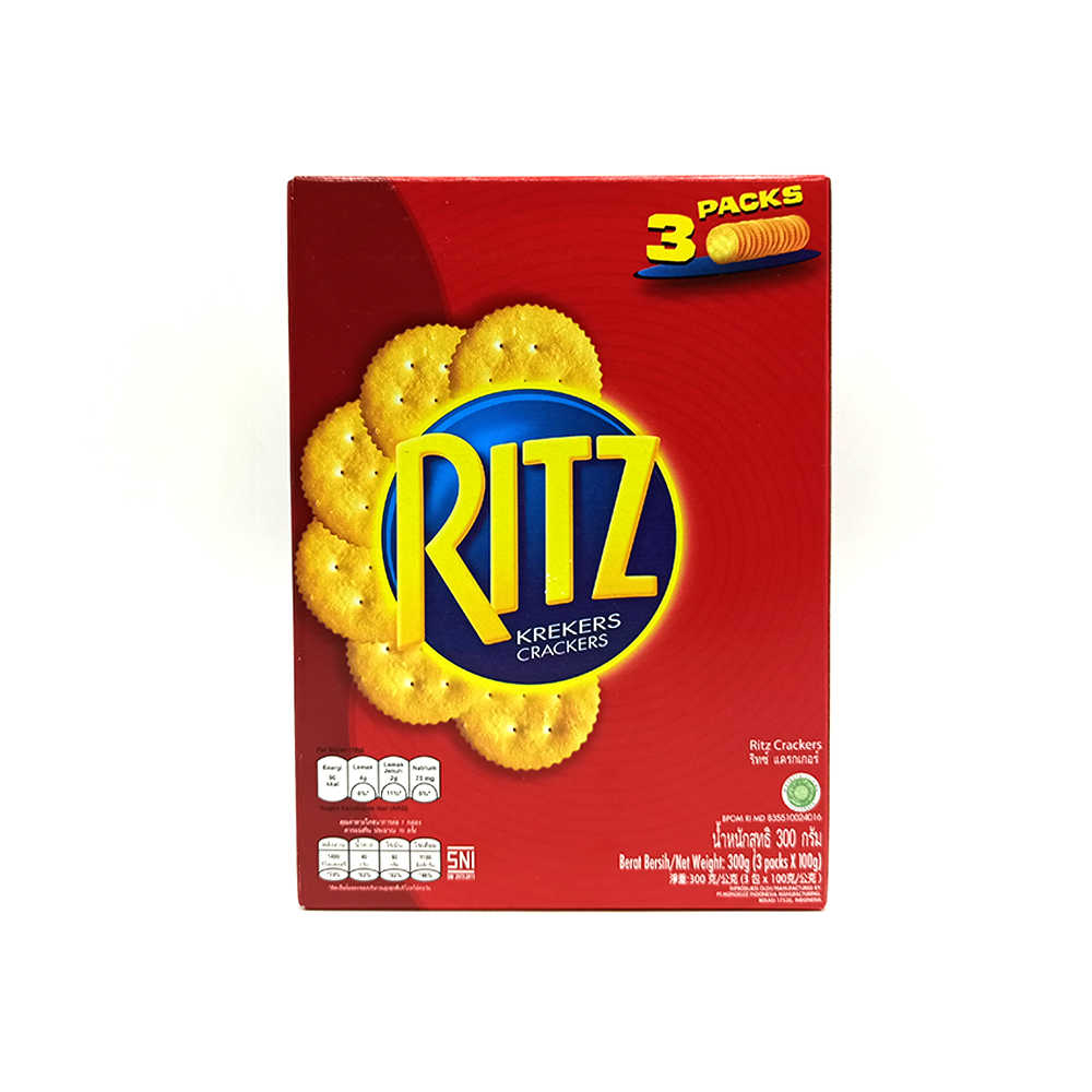 Ritz Krekers Crackers Oringial 3's 300g