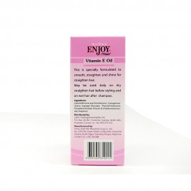Enjoy Vitamin E Oil For Straighten Hair 35ml (Pink)