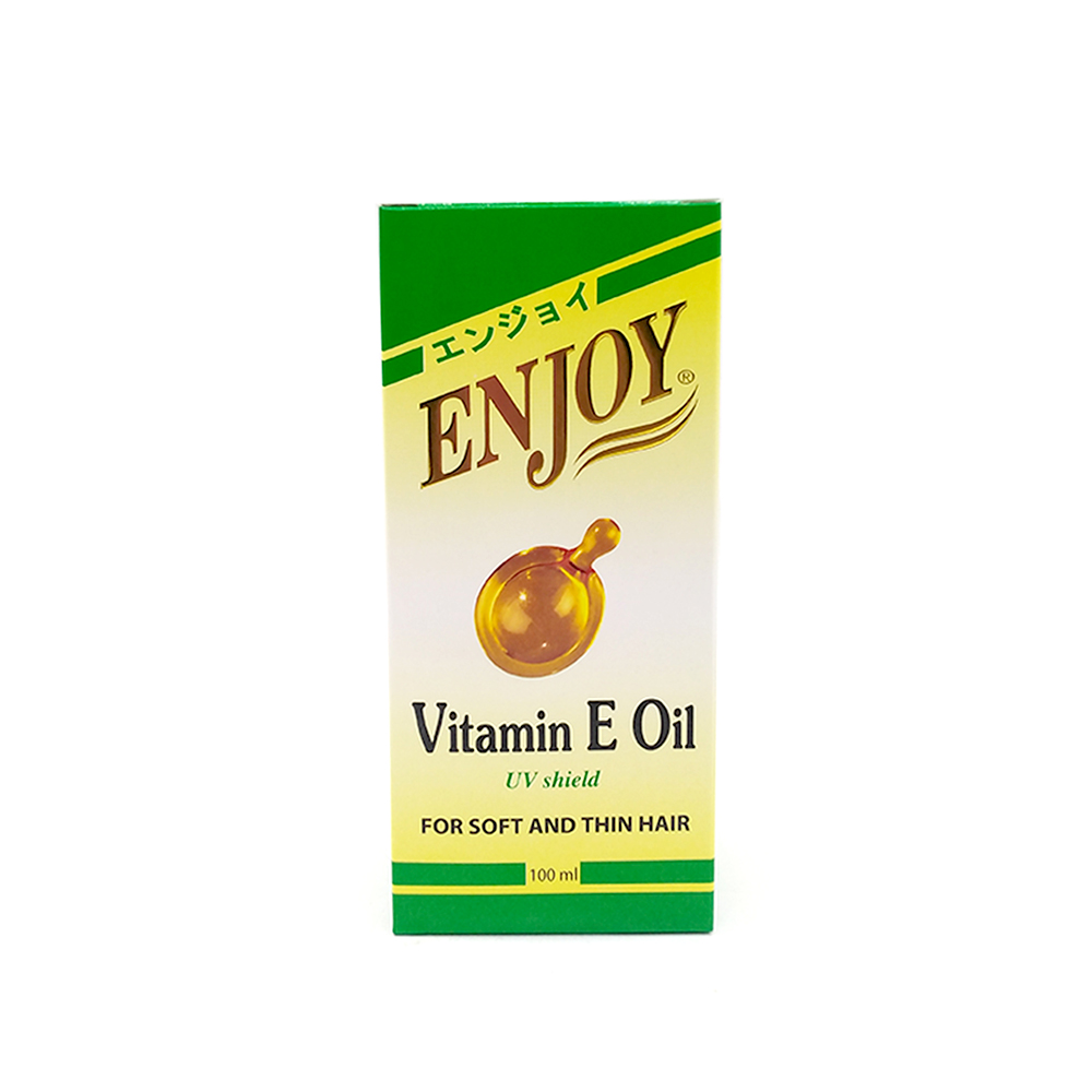 Enjoy Vitamin E Oil  For Soft And Thin Hair 100ml