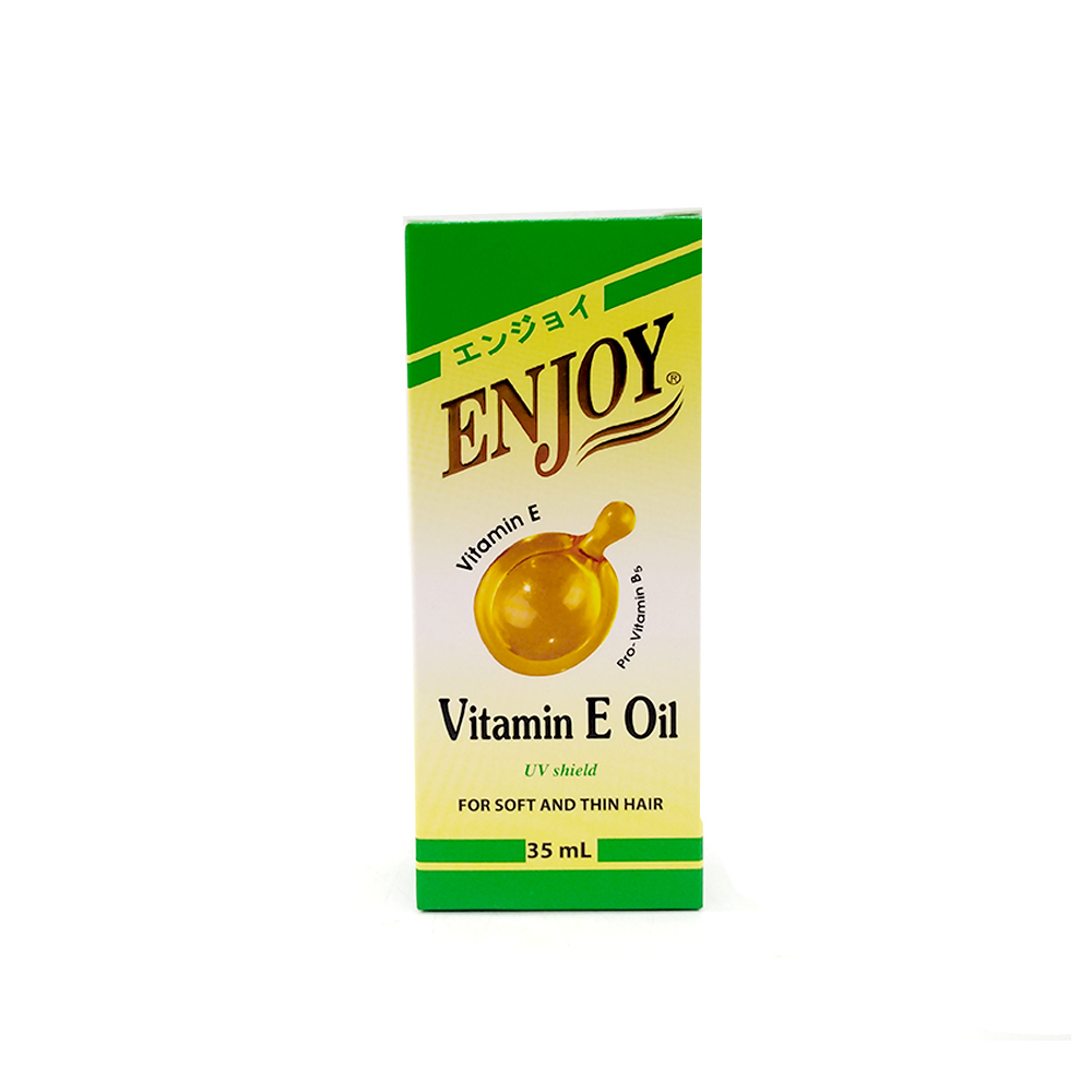 Enjoy Vitamin E Oil For Soft And Thin Hair 35ml