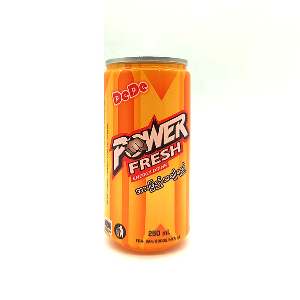 De De Power Fresh Energy Drink 250ml