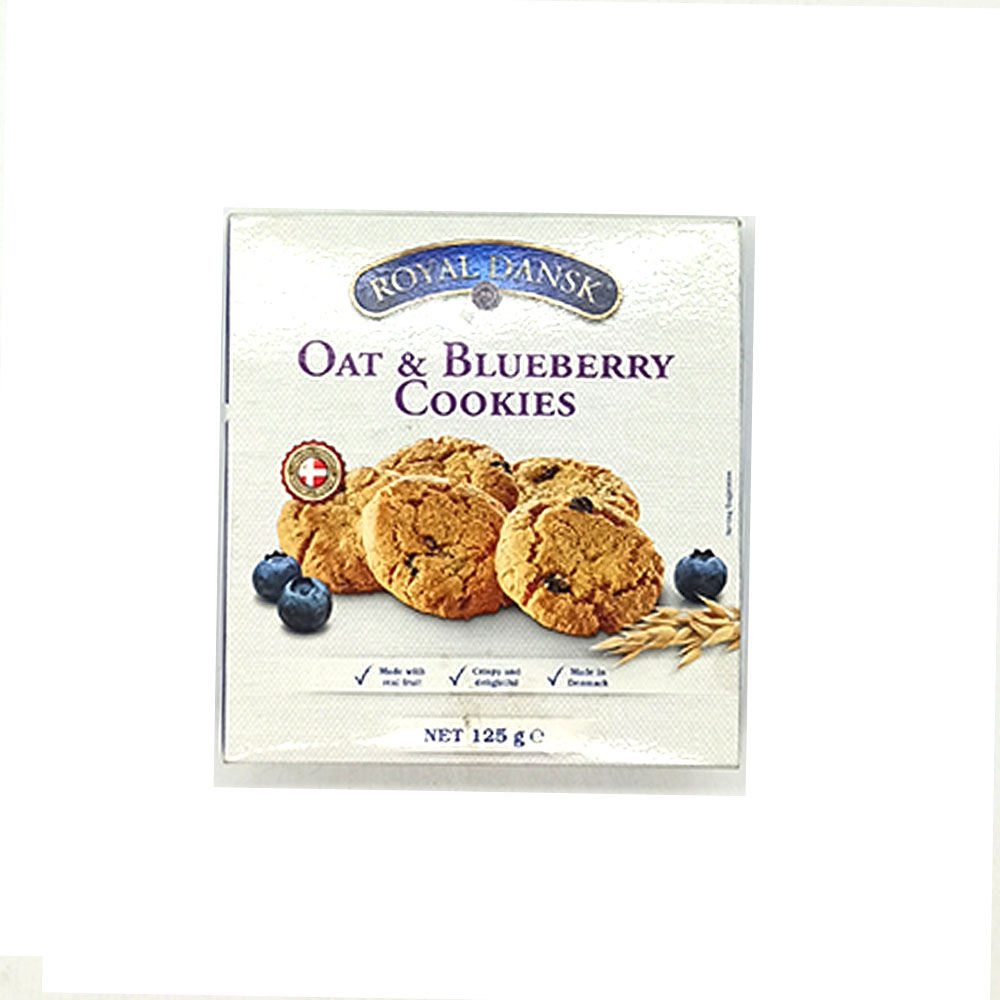 Royal Dansk Oat & Blueberry Cookies 125g