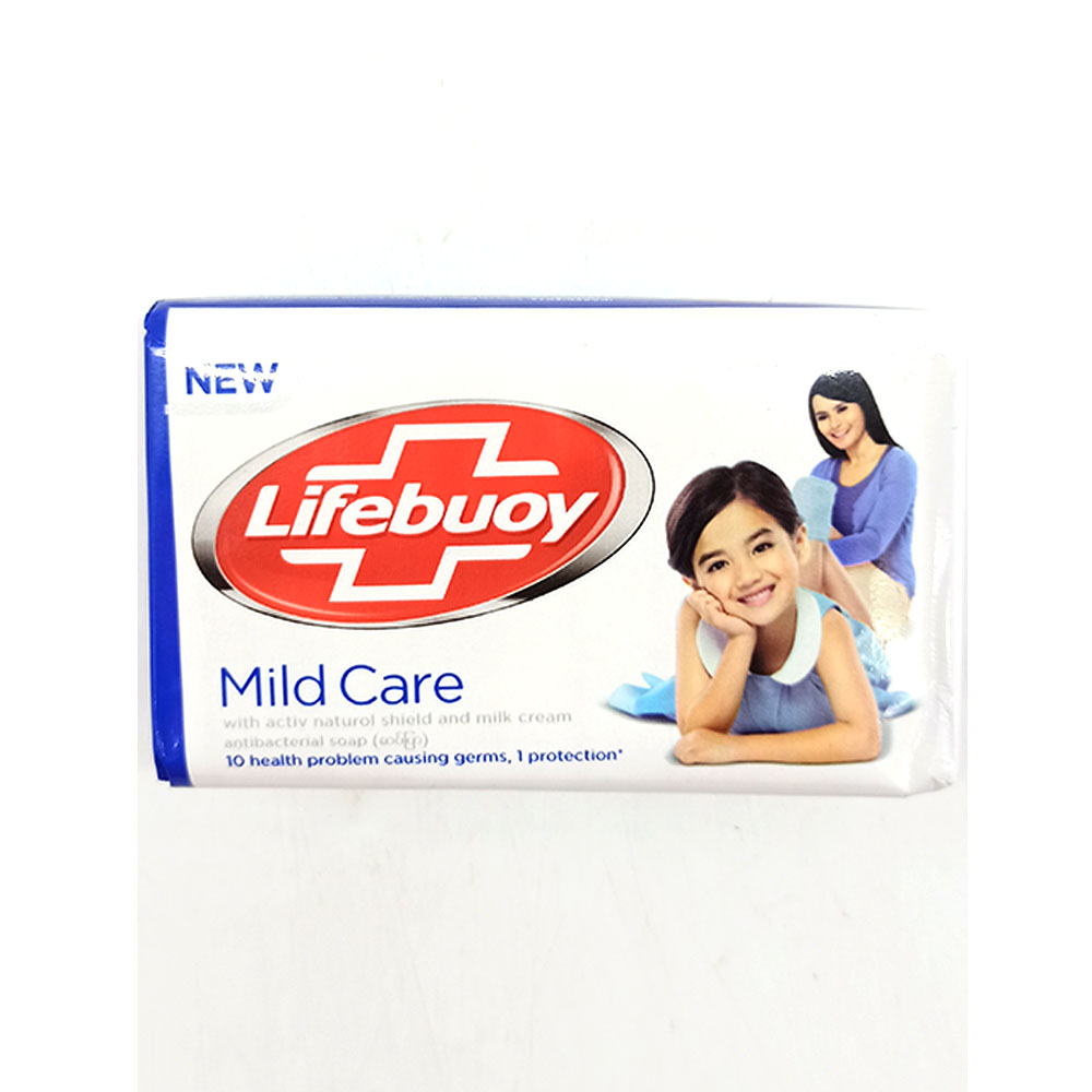 Lifebuoy Anti-Bacterial Bar Soap Mild Care 110g
