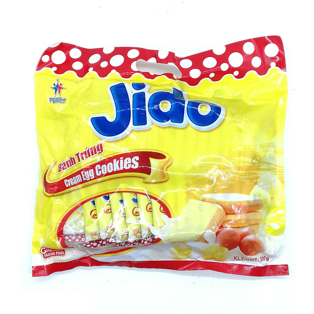 Top Food JidoCream Egg Cookies 300g