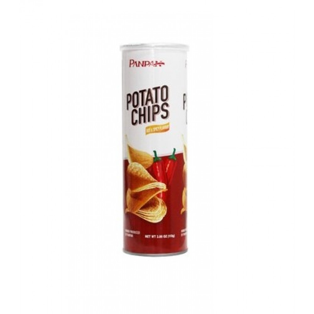 Pan Pan Potato Chips Hot&Spicy 110g